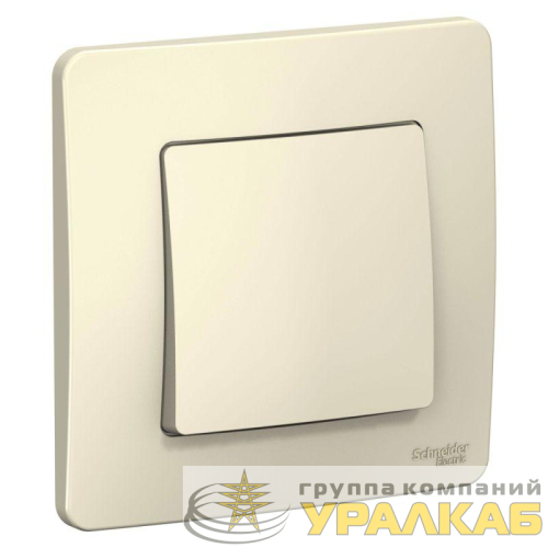 Переключатель проходной 1-кл. СП Blanca 10А IP20 (сх. 6) 250В молочн. SE 