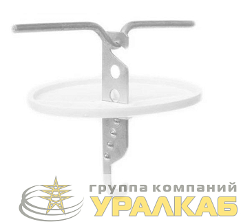 Розетка потолочная с удлинен. осью бел. SE 