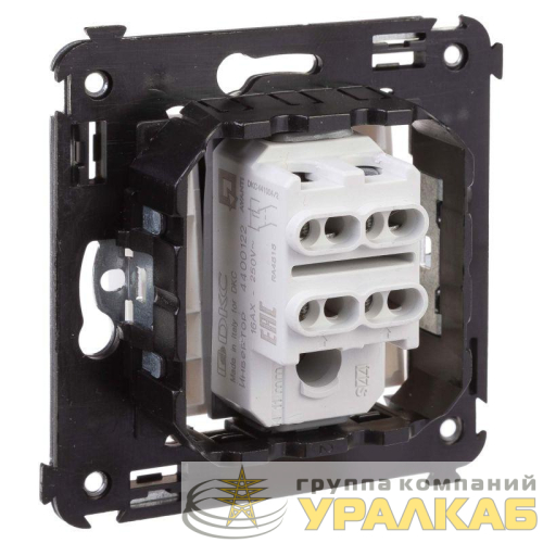 Инвертор 1-кл. 2мод. СП Avanti "Белое облако" 16А IP20 бел. DKC 