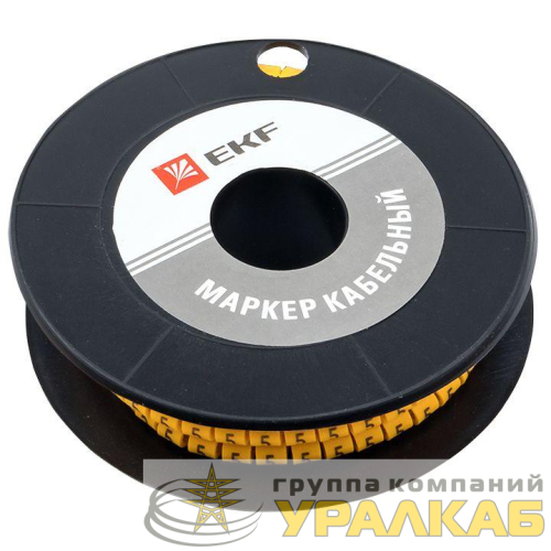 Маркер каб. 1.5кв.мм "2" (к-1000ед) (ЕС-0) EKF 