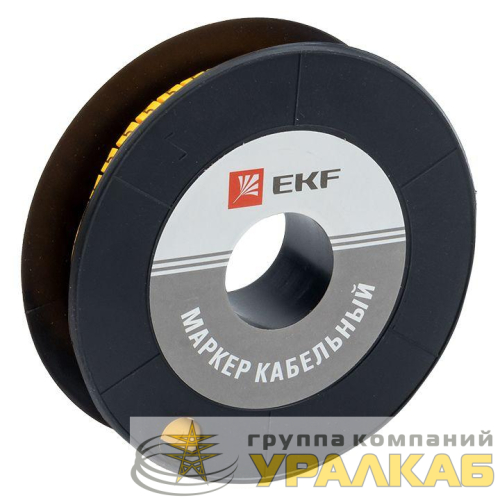 Маркер каб. 1.5кв.мм "5" (к-1000ед) (ЕС-0) EKF 