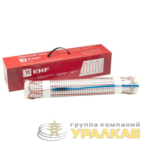 Комплект "Теплый пол" (мат) двухжил. "Уют" 2.5кв.м 375Вт PROxima EKF 