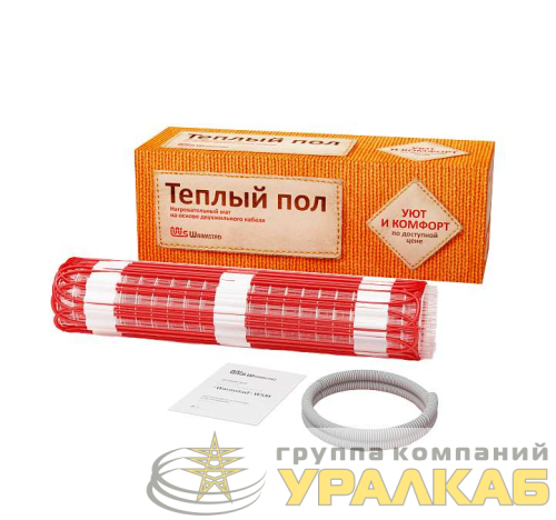 Комплект "Теплый пол" (мат) WSM 100Вт/0.65кв.м Warmstad 