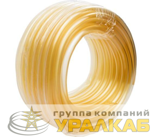 Шланг поливочный "Силикон" однослойный 3/4дюйм 25м прозр. Вихрь 