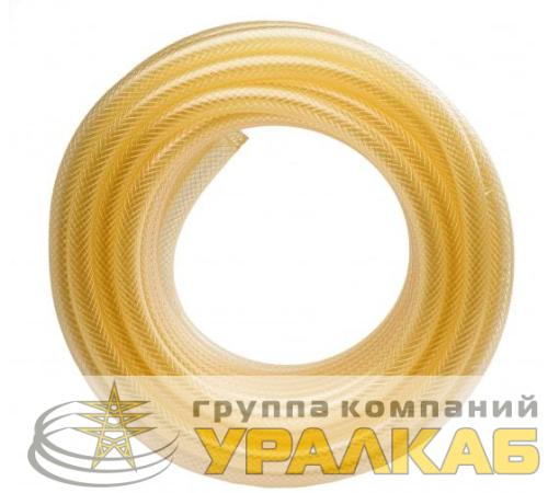 Шланг поливочный "Силикон" трехслойный армир. 3/4дюйм 25м прозр. Вихрь 