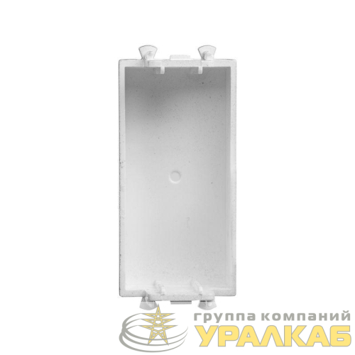 Заглушка 1мод. Avanti "Закаленная сталь" модульная DKC 
