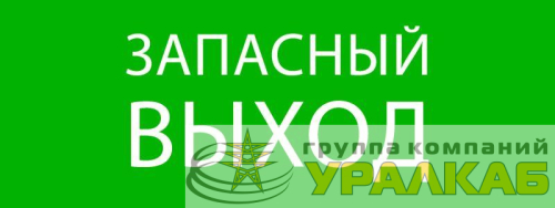 Пиктограмма "Запасный выход" 320х120мм (для EXIT SAFEWAY-40) EKF 