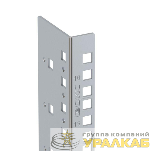Профиль вертикальный 19дюйм 16U "L" (уп.2шт) DKC 