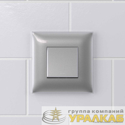 Инвертор 1-кл. 2мод. СП Avanti "Закаленная сталь" 16А сер. DKC 