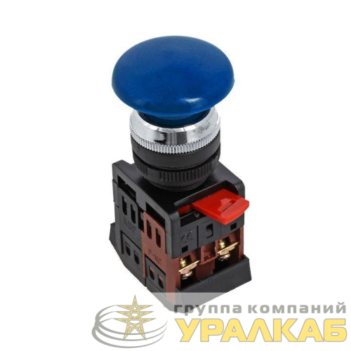 Кнопка "Грибок" AEA-22 NO+NC син. EKF 