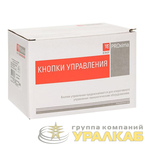 Кнопка "Грибок" AEA-22 NO+NC желт. EKF 