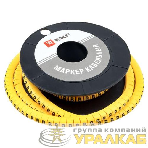Маркер каб. 1.5кв.мм "B" (к-1000ед) (ЕС-0) EKF 