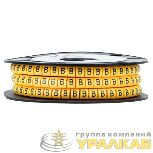 Маркер каб. 1.5кв.мм "B" (к-1000ед) (ЕС-0) EKF 