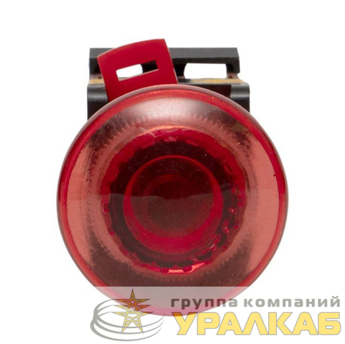 Кнопка "Грибок" AELA-22 NO+NC 220В с подсветкой красн. PROxima EKF 