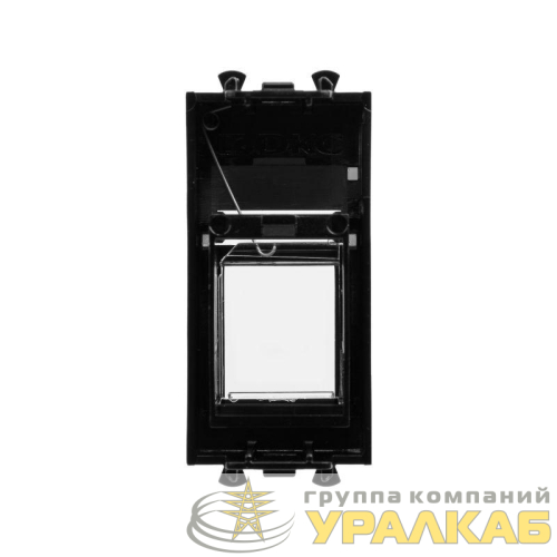 Адаптер 1мод. для Keystone Avanti "Черный квадрат" DKC 