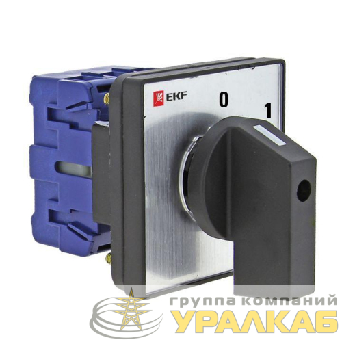 Переключатель кулачковый ПК-1-14 4П 25А "0-1" EKF 
