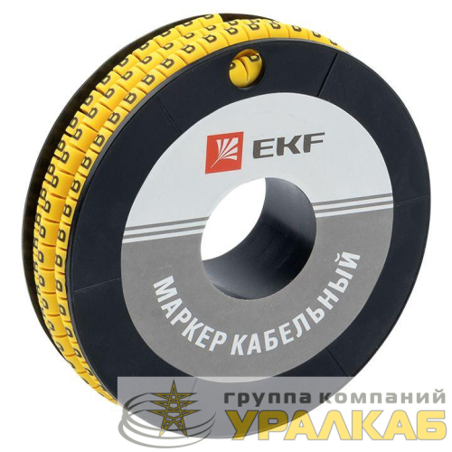 Маркер каб. 4.0кв.мм "B" (ЕС-2) (уп.500шт) EKF 
