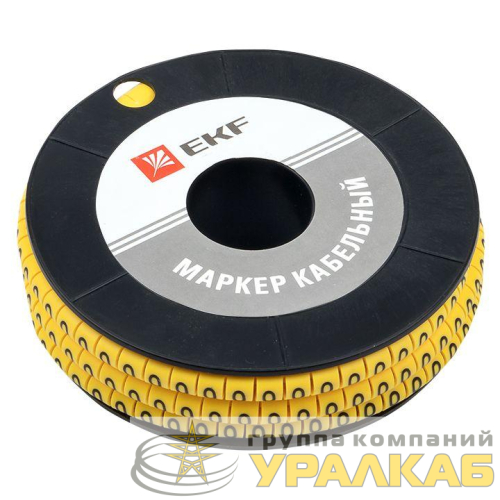 Маркер каб. 4.0кв.мм "0" (ЕС-2) (уп.500шт) EKF 