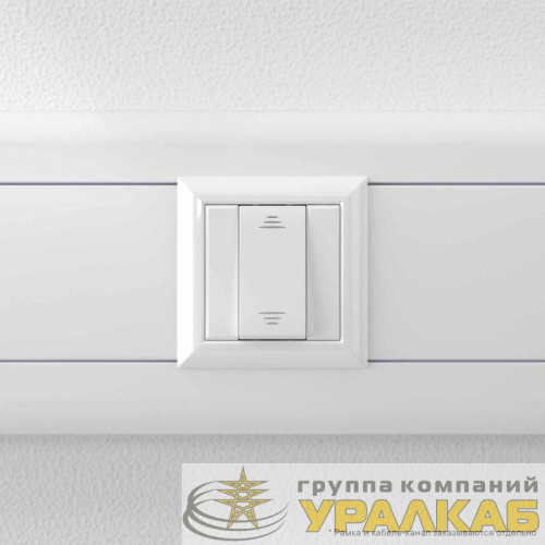 Переключатель модульный 1-кл. 1мод. Avanti "Белое облако" 16А IP20 бел. DKC 