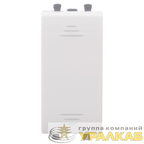 Переключатель модульный 1-кл. 1мод. Avanti "Белое облако" 16А IP20 бел. DKC 