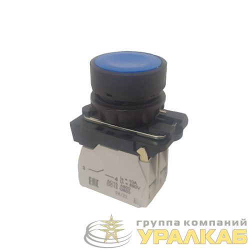 Кнопка управления КМЕ4111м красный 1но+1нз IP40 цилиндр красн. КЭАЗ 