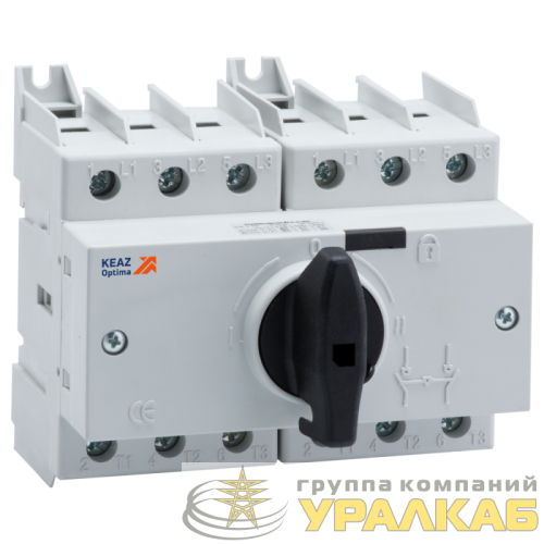 Выключатель-разъединитель реверсивный OptiSwitch DI-125-3C КЭАЗ 