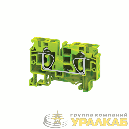 Клемма заземляющая пружинная OptiClip CXG-10-PE-(0.2-10) КЭАЗ 