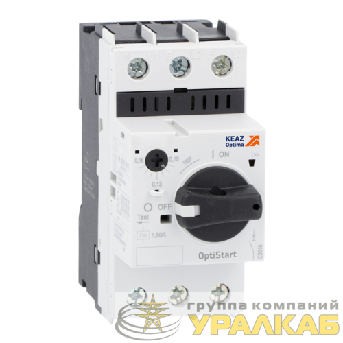 Выключатель автоматический 10А T2 OptiStart MP 32RH КЭАЗ 