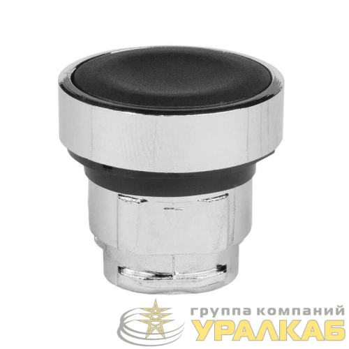 Головка кнопки OptiSignal D22 A4-P-2 черн. металл ZB4BA2 КЭАЗ 