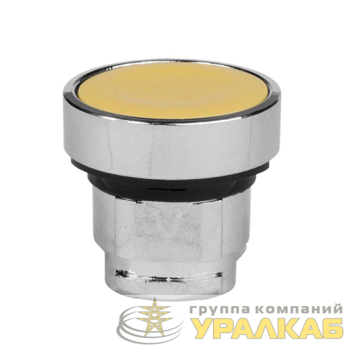 Головка кнопки OptiSignal D22 A4-P-5 желт. металл ZB4BA5 КЭАЗ 