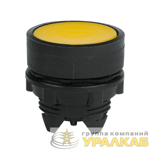 Головка кнопки OptiSignal D22 A5-P-5 желт. пластик ZB5AA5 КЭАЗ 