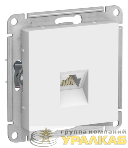 Розетка компьютерная AtlasDesign RJ45 кат.5E механизм лотос SE 