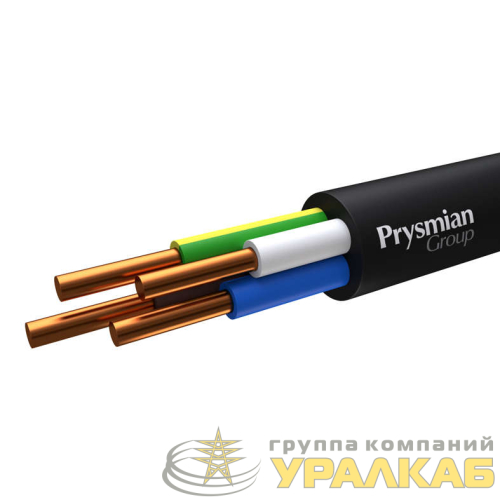 Кабель ВВГнг(А)-LS 4х2.5 ОК (N) 0.66кВ (бухта) (м) РЭК-PRYSMIAN 