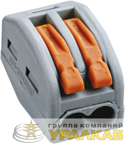 Клемма монтажная NTC-R-2 с рычагом (уп.50шт) Navigator 