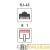 Джек компьютерный RJ45 (8P8C) кат.5E (уп.100шт) PROCONNECT 