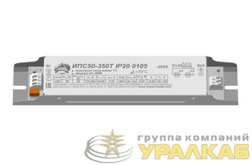 Драйвер  с защитой от 380В IP20 Аргос
