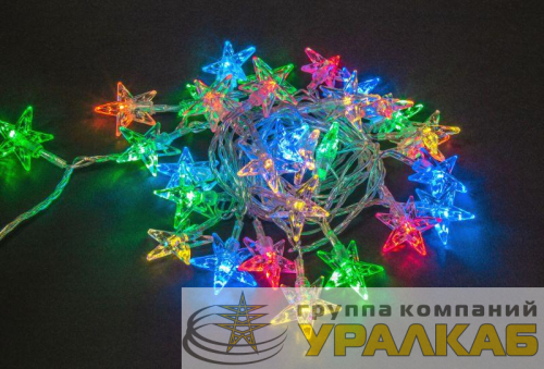 Гирлянда светодиодная "Звездочки" 14 043 NGF-D005-30RGBY-230 Navigator 