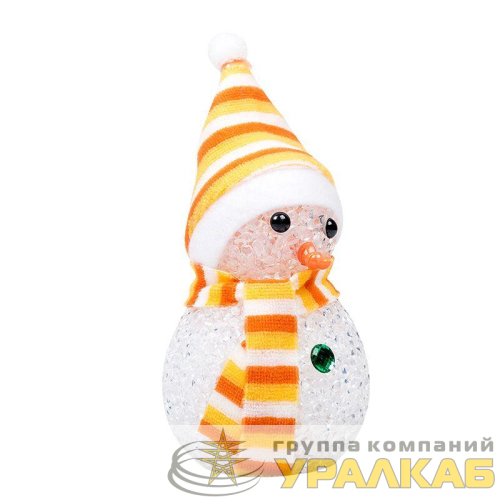 Фигура светодиодная "Снеговик" 17см 1LED RGB 0.1Вт IP20 Neon-Night 