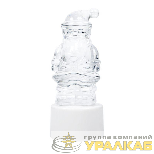 Фигура светодиодная "Санта Клаус" 1LED RGB 0.1Вт IP20 на подставке элементы питания 3хAG13(LR44) (в компл.) Neon-Night 