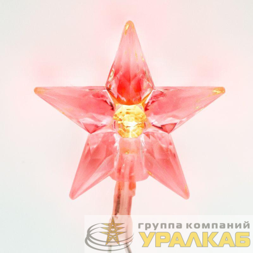 Гирлянда светодиодная "Звездочки" 2.8м 20LED красн. 4Вт IP20 Neon-Night 