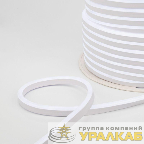Шнур светодиодный SMD 20м 8х16мм 120LED/м бел. 6.5Вт IP65 односторонний гибкий неон Neon-Night 