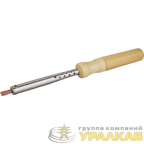 Паяльник 90 198 OSE-Pes05-100W-CP дерево; клин прямой ОНЛАЙТ 