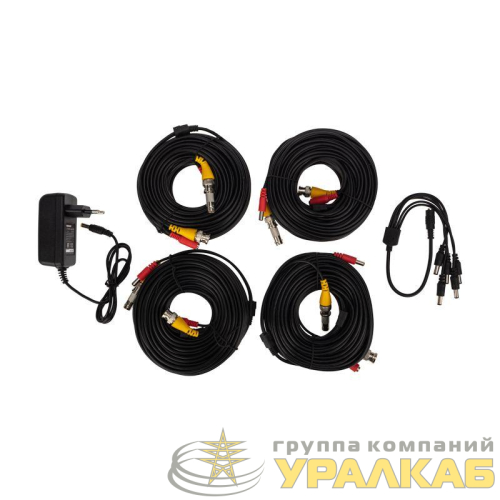 Комплект видеонаблюдения 4 внутренние камеры AHD/2.0 Full HD Rexant 