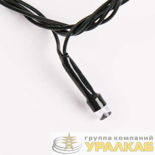 Гирлянда светодиодная универсальная 20м 200LED тепл. бел. 16Вт IP20 с контроллером Neon-Night 