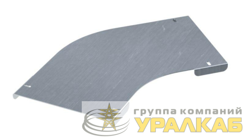 Крышка для угла горизонтального 45град. осн.400 1.5мм в компл. с крепежн. элемент. DKC 