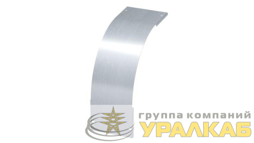 Крышка для угла вертикального внешн. 90град. 80х150 1.2мм в компл. с крепежн. элемент. гор. оцинк. DKC 