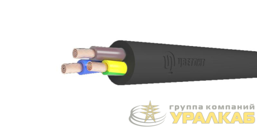 Кабель КГ-ХЛ 3х4 (N PE) 220/380-3 (м) Цветлит 
