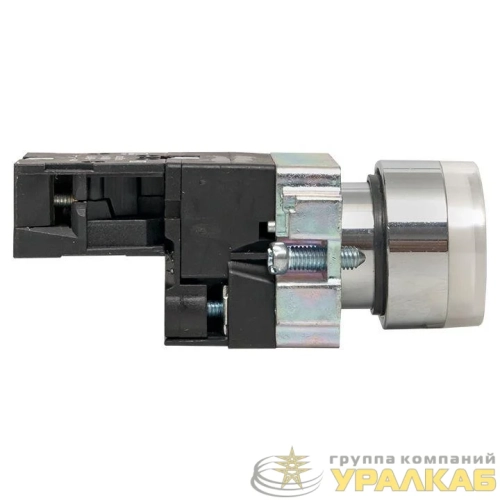 Кнопка BA21 с подсветкой 230В бел. NO PROxima EKF 
