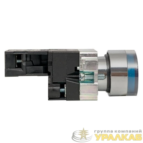 Кнопка BA61 с подсветкой 230В син. NO PROxima EKF 