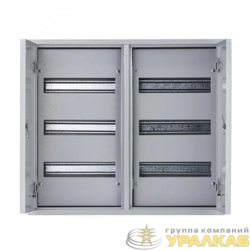 Корпус навесной ЩРН-72 520х585х120 72мод. IP31 двудверный метал. DEKraft 